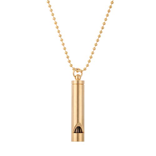 lureme Hip Hop Pendant Necklace 14K Gold 24" Length Dice Canvas shoes Whistle US Dollar Necklace(nl006255-5)
