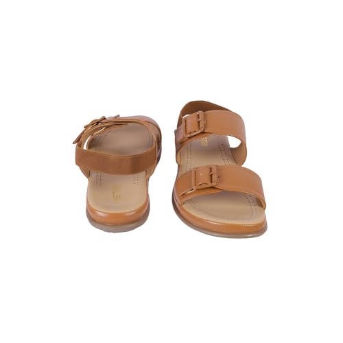 Image of Metro Women Synthetic Double Buckle Casual & Comfort Slingback Sandals