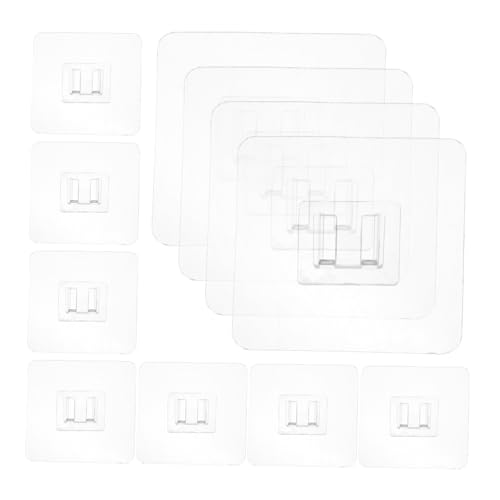 IWOWHERO Cabinet Anchors Proofing 30pcs Adhesive Wall Anchors for Furniture Tip Bracket