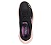 Skechers Women's Max Cushioning Glide Step Hartford Hands Free Slip-Ins Sneaker, Black/Purple, 7