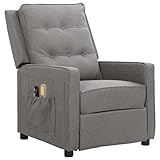 Fonction d'inclinaison électrique : le fauteuil inclinable est équipé d'un moteur électrique pour la fonction d'inclinaison. Il offre 3 positions d'inclinaison et vous pouvez facilement régler le dossier et le repose-pied à l'aide de la commande manuelle à 2 boutons incluse, en fonction de votre confort.