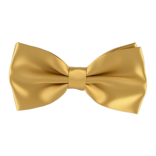 Générique Noeud Papillon Homme Doré - Élégant Accessoire de Mode pour Adultes et Enfants | Noeud Papillon Classique et Stylé