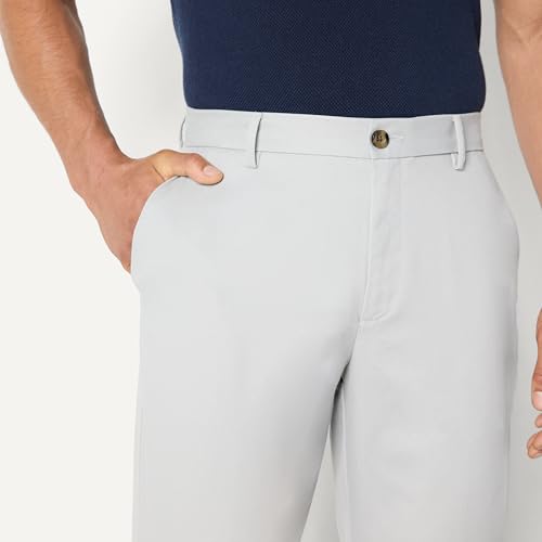 Image of Amazon Essentials Men's Classic-Fit Wrinkle-Resistant Flat-Front Stretch Chino Pant