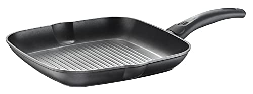 Pintinox Aluminiowa patelnia do grillowania 28 x 28 cm seria Power Xylan powłoka nieprzywierająca indukcja