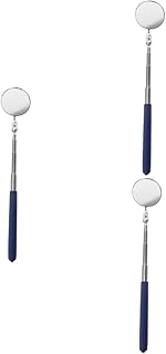 DRESSOOS Espejo De Inspección De Vehículos, 3 Piezas, Extensible, De Repuesto, para Mecánicos Y Automóviles.