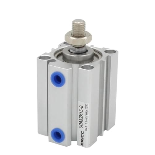 Cilindro neumático de 25 mm magnético serie SDA compacto de doble efecto 5