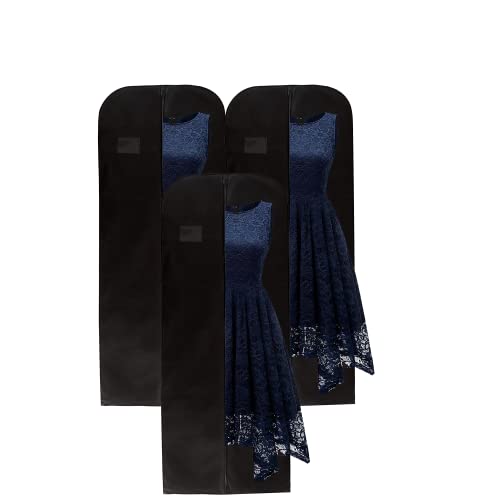 Wedcova Dress Bag, Black, 24" x 60" inches