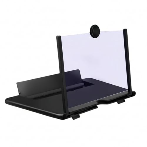 Lupa para pantalla de teléfono   Amplificador de pantalla para smartphone 3D HD, soporte de proyector portátil plegable para películas y vídeos, lupa ligera para hombres