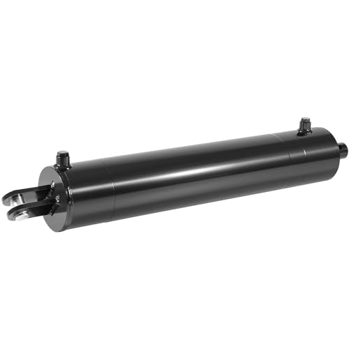 Image of 5 inchx24 inch Hydraulic Cylinders Log Splitter Cylinder, Universal Hydraulic Cylinder 5 inch Bore x 24 inch Stroke x 2 inch Rod, Heavy Duty Double Acting Cylinder (5x24)