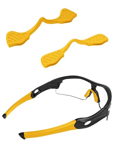 Image of SAUCER Replacement Nose Pieces Pads for Oakley Wind Jacket 2.0 OO9418 Sunglass
