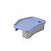 Drive Medical RTL10131 E-Z Walker Caddy with Tray, Gray/Blue
