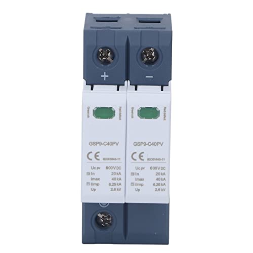 Dispositivo de protección Dyocoag 40ka DC Protección eléctrica de Arrester para fotovoltaico 600VDC