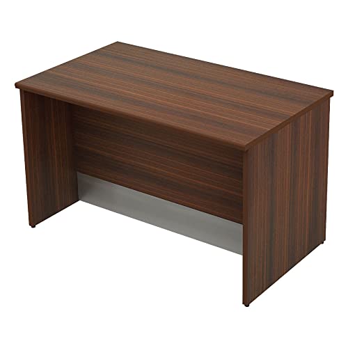 家具のAKIRA ローカウンター 受付台 幅 120cm 高さ 72cm 奥行 70cm 木製 ブラウン木目 LCM-1270-DB