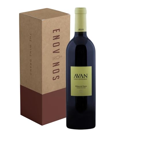 Vino Avan Cepas Centenarias - Botella Vino Tinto Ribera del Duero Envejecido 18 Meses 100% Tinta del País 75 cl - Mejor Selección ENOVINOS