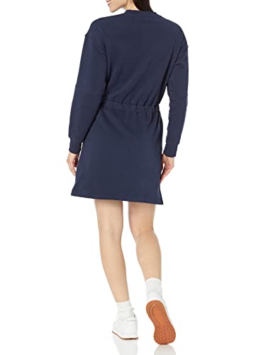 Image of Amazon Essentials Women's Long Sleeve Knit Henley Sweatshirt Dress (Available in Plus Size)