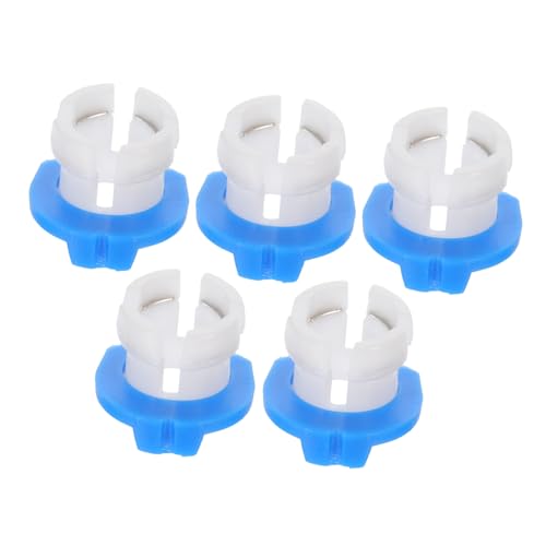 IMIKEYA 3d Printer Hotend Support Tube Clamp with Quick Connector, Plastic Material, Portable Installation Design for Ou