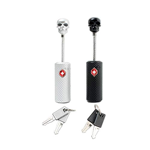 Toolove 2 Lucchetti Con Chiave Da Viaggio TSA Approvati E Testati– Flessibile Ultra Sicuro Con Mini Chiave E In...