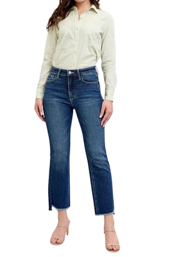 Judy Blue High Waist Dark Wash Kick Flare2