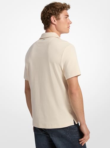 Michael Kors Mens Short Sleeve Ribbed Johnny Collar Polo2