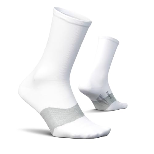 Image of Feetures Elite Ultra Light Mini Crew White Medium