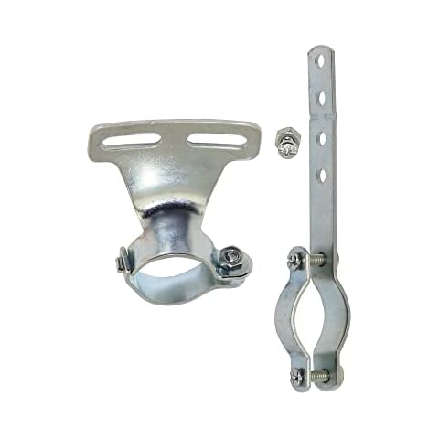 ALTALINE Bicycle Steel Chrome Universal Fit Chainguard Bracket with Bolts & Nuts Set Cover