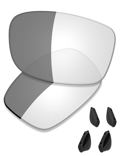 Image of SAUCER Premium Replacement Lenses & Nosepads for Oakley Si Ballistic Shocktube OO9329 Sunglasses