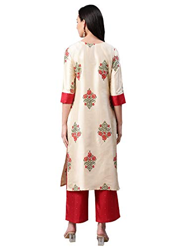 ZIYAA-Womens-Silk-Salwar-Suit-Set ZIYAA Women's Art Silk Salwar Suit Set