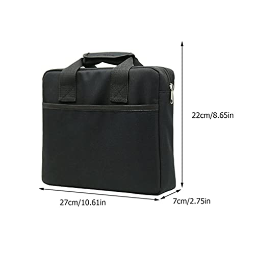 Generic Hard Shell Gitaar Effectoren Storage Case Waterdichte Opslag Bang Organizer Oxford Pounches Houder Zwart - Image 8