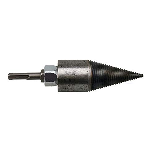 Asdomo Log Splitter Screw Cone Kindling Firewood Splitter,Heavy Duty Drill Screw Cone Driver Portable Wood Cut Tool for Hand Drill Stick Copper