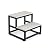 LIANTRAL Step Stools for Adults Kids, 2 Step Stool, Heavy Duty Steel & Sturdy Wooden Step Stool Helper, Supports Up to 500lb, Foot Stool for High Bed Kitchen Bathroom - Grey
