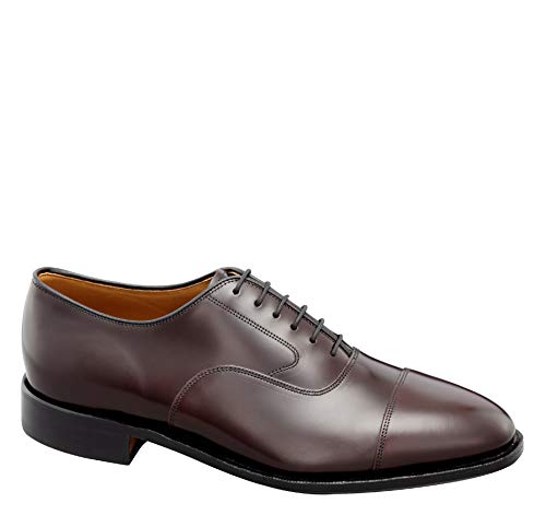 Image of Johnston & Murphy Men's Melton Cap Toe Lace-Up Oxford Dress Shoe