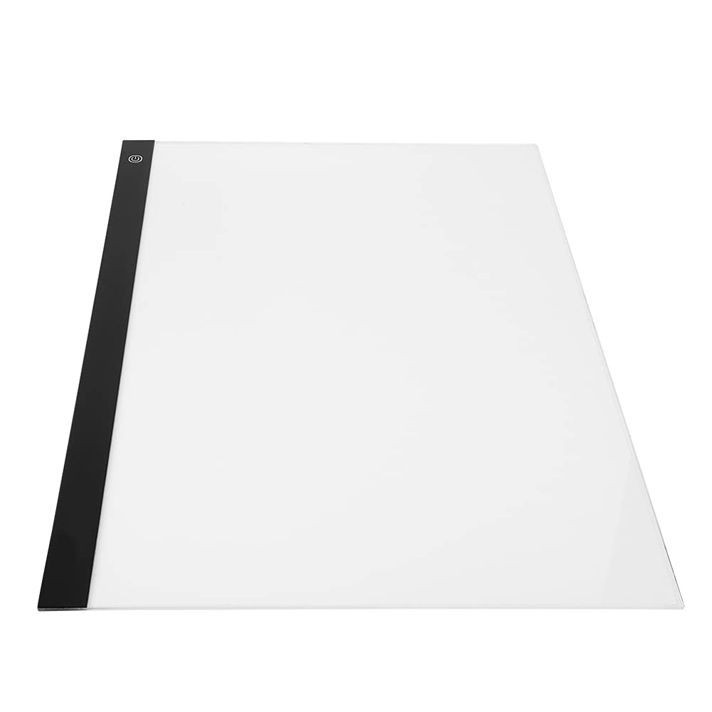 Tablero de rastreo de luz LED Atenuación de 3 niveles Tamaño A2 Tablero de dibujo de pintura de área grande Almohadilla de copia Almohadilla de luz de rastreo para dibujar bocetos