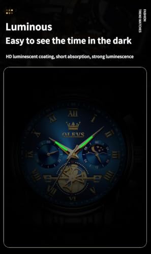 Image of OLEVS Watch for Men Classic Business Dress Stainless Steel Men Watch