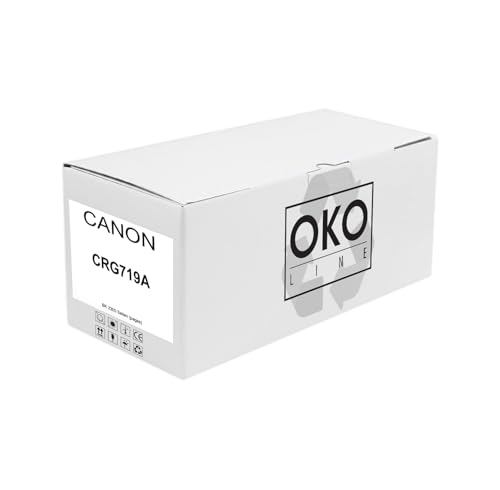 Toner noir compatible Canon CRG719 pour impression laser i-Sensys LBP251
