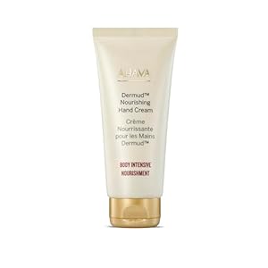 AHAVA Dermud Nourishing Hand Cream – Intensely Hydrates, Soothes, Relieves Dry & Sensitive Hands, Enriched by Dermud Mud Complex, Osmoter, Aloe Vera Leaf, Jojoba Seed Oil, Zinc & Allantoin, 3.4 Fl.Oz