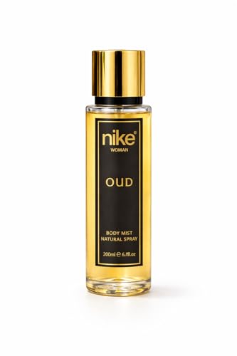 Image of Nike Oud Body Mist Spray for Women 200ml| Warm Oriental Floral Fragrance | Long-Lasting, Non-Gas & Skin-Friendly