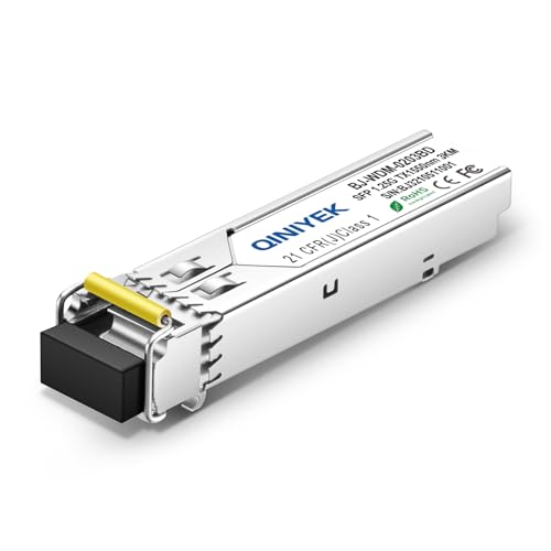 Image of 1 Pair Simplex LC Module 3KM, 1.25G Single-Mode Fiber Connector, SFP-WDM-SM 1000BASE BiDi 1310nm /1550nm SFP Transceiver Module