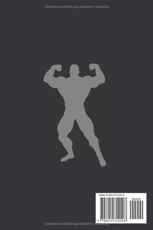 Süßes Hunde-Trainingstagebuch - Notiere deinen Trainingserfolg: Ein Muss für deinen Trainingserfolg: Tracke deine Brust-, Rücken- und Beinübungseinheiten