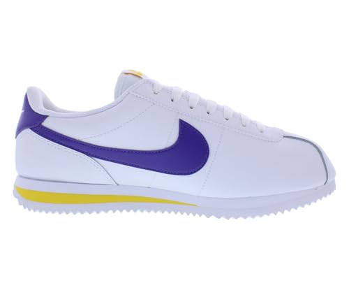 Nike Cortez Men's Shoes (DM4044-106, White/Varsity Maize/Varsity Purple) Size 83