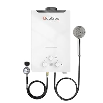 outdoor tankless hot water heater