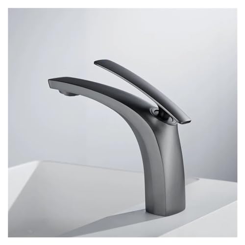Robinet de lavabo design pour meuble de salle de bain chic