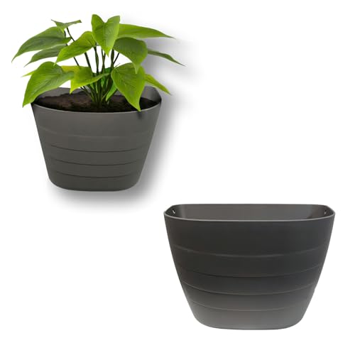 Gray Wall Planter