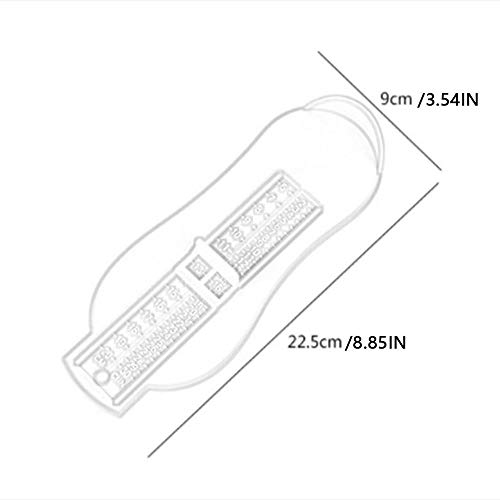 VIEIRADE - Foot Gauge Children\'s Foot Measuring Device For Shoes A794 Baby Foot Length Measuring Ruler 0-8 Years Old Scale - Thumbnail 7