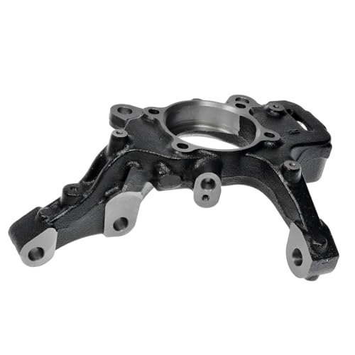 Image of Detroit Axle - 2 Front Steering Knuckles for 2009-2018 Dodge Journey, 2010 2011 2012 2013 2014 2015 2016 2017 Replacement Steering Knuckles Assembly