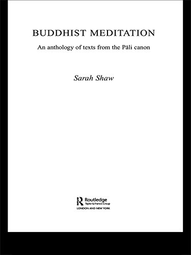 Buddhist Meditation: An Anthology of Texts from the Pali Canon (Routledge Critical Studies in Buddhism - Oxford Centre for Buddhist Studies)      1st Edition, Kindle Edition
