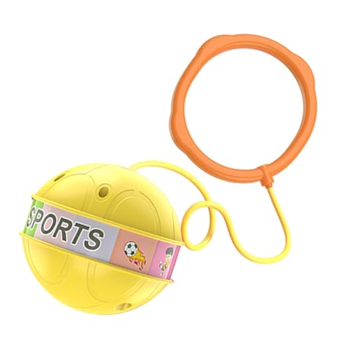 Kixolazr Pelota para saltar el tobillo, Tobillo para saltar la cuerda - Pelota para saltar el tobillo alimentada por batería con luces intermitentes | Pelota de columpio deportiva luminosa y colorida,