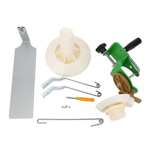 Manual Yarn Winder, Improved Stability, Low Noise, Double Efficiency, Suitable for Home and Professional Use, Neat Pull Balls, Diverse Yarn Materials