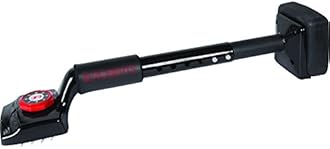 ROBERTS 10-600 3/16" Crown, 120V, 15-Amp, 20 Gauge Electric Stapler with Carrying Case, Red and ROBERTS Economy Adjustable Knee Kicker,Black Bundle