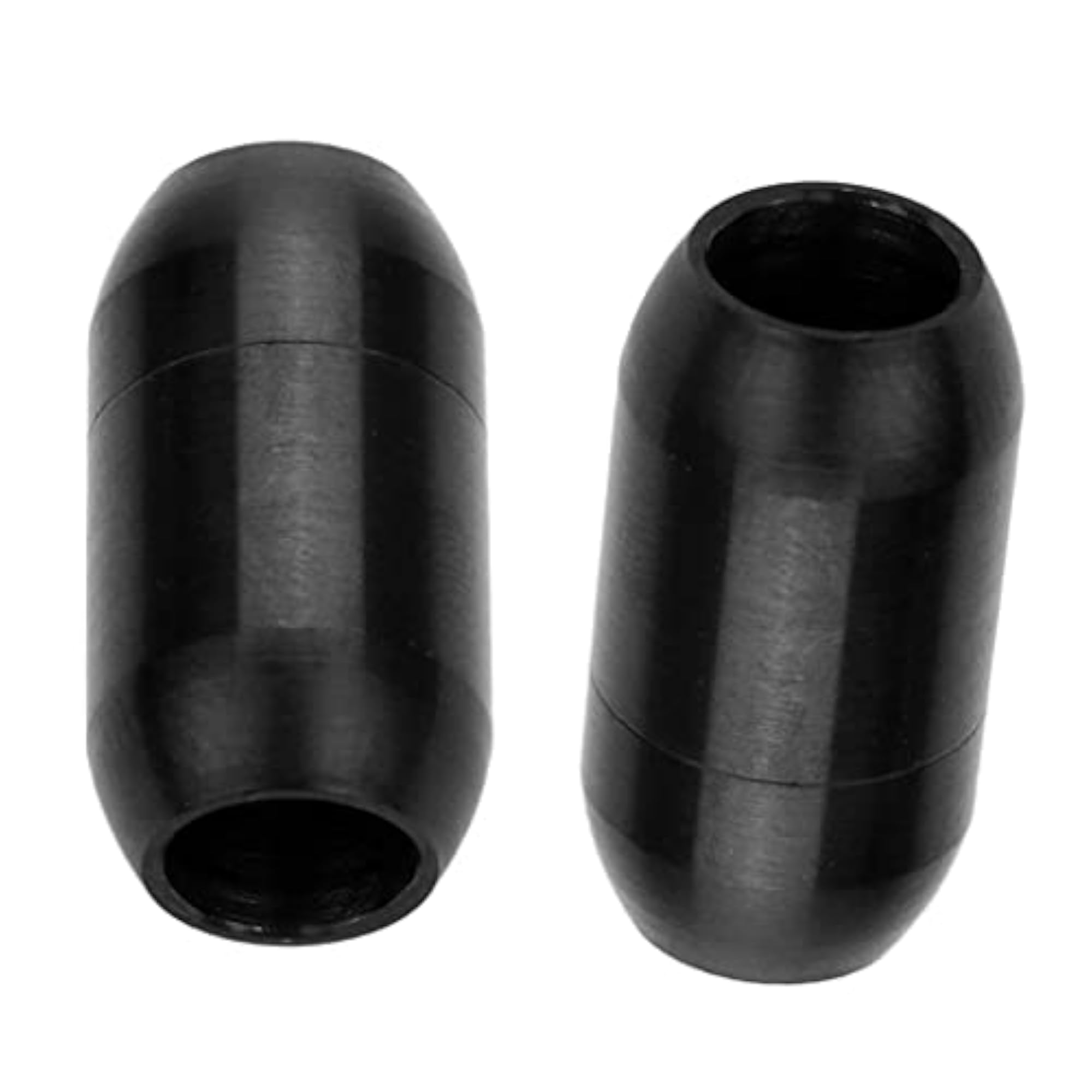 2pcs Column Magnetic Clasp Cord End Cap for Jewelry