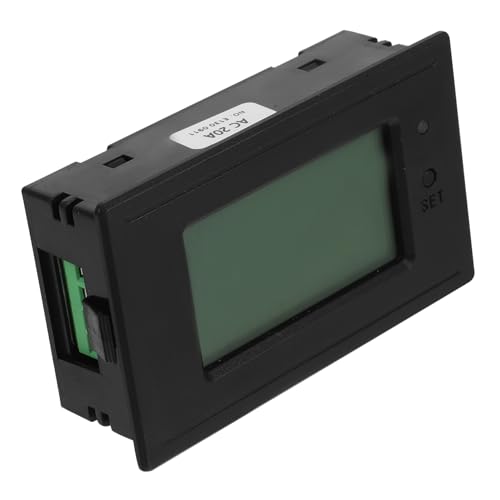 CIYODO LCD Ac Voltage Power Home Power Usage Meter Easy Installation for Real Monitoring